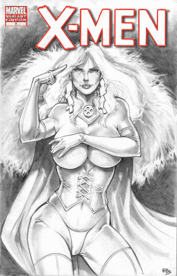 Image for X-Men Ice Queen  Sketch Cover