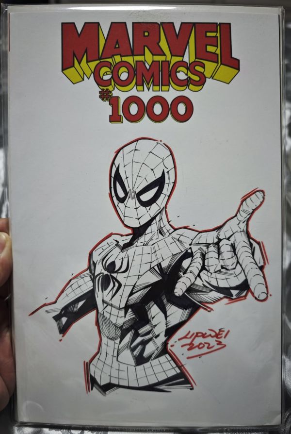 Image for Spiderman by Lipwei Sketch Cover 