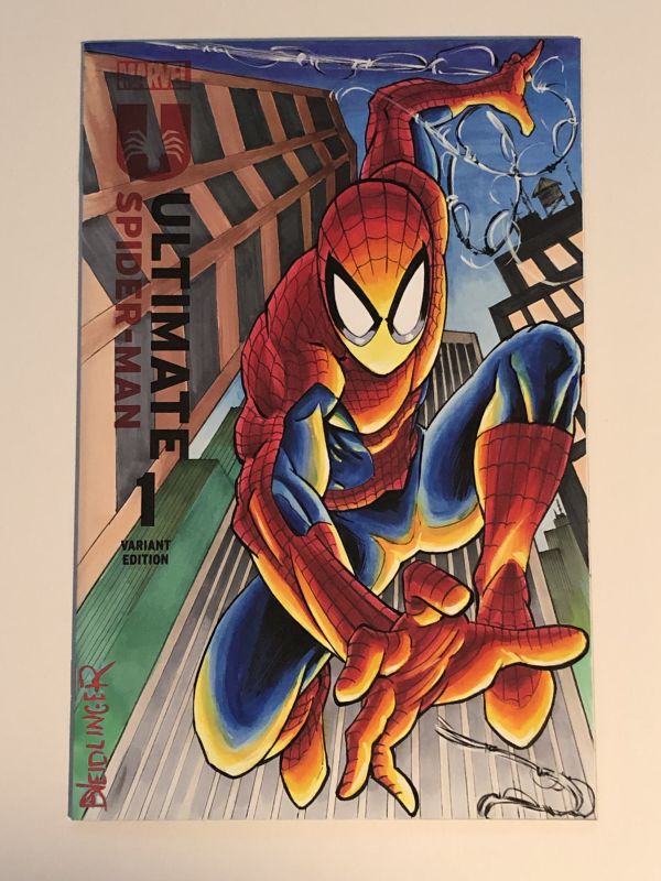 Image for Ultimate Spider-Man Sketch Cover