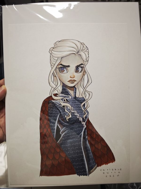 Image for Daenerys Targaryen by Chrissie Zullo 