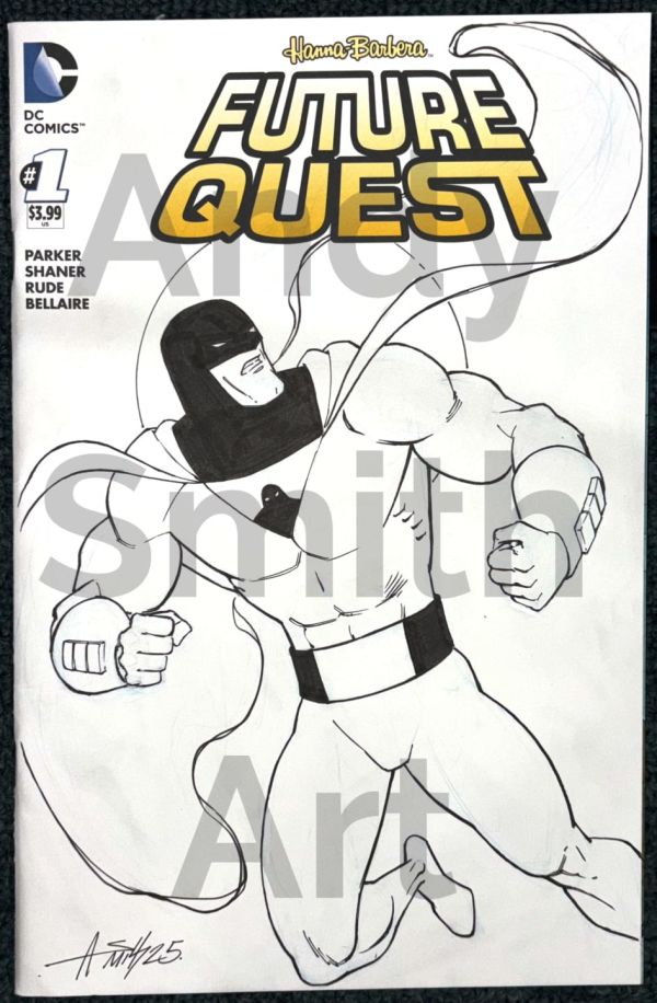 Image for Future Quest Space Ghost sketch cover