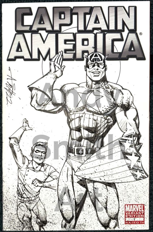 Image for Captain America sketch cover