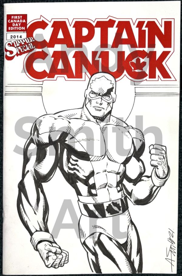 Image for Captain Canuck sketch cover