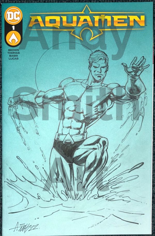 Image for Aquaman sketch cover