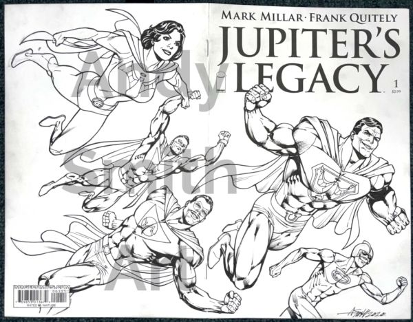Image for Mark Millar's Jupiter's Legacy wraparound sketch cover