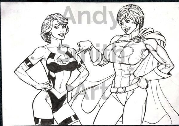 Image for Invisible Woman and Power Girl