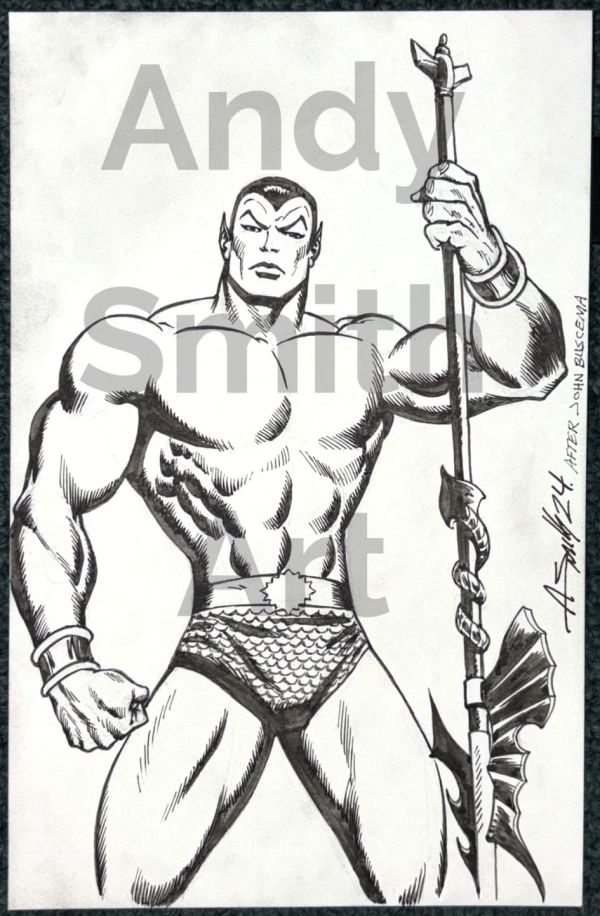 Image for John Buscema's Sub-Mariner Homage