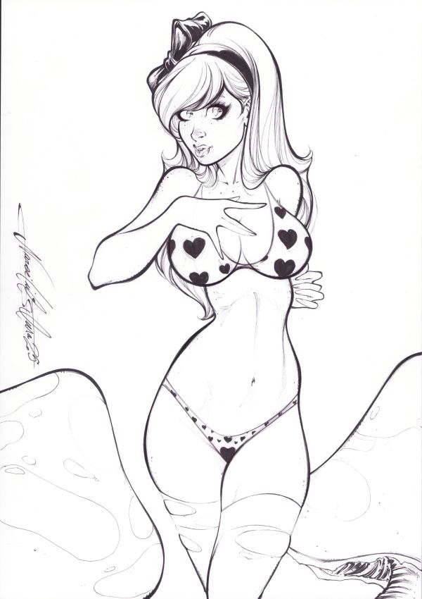 Image for Alice Pin-Up 9x12