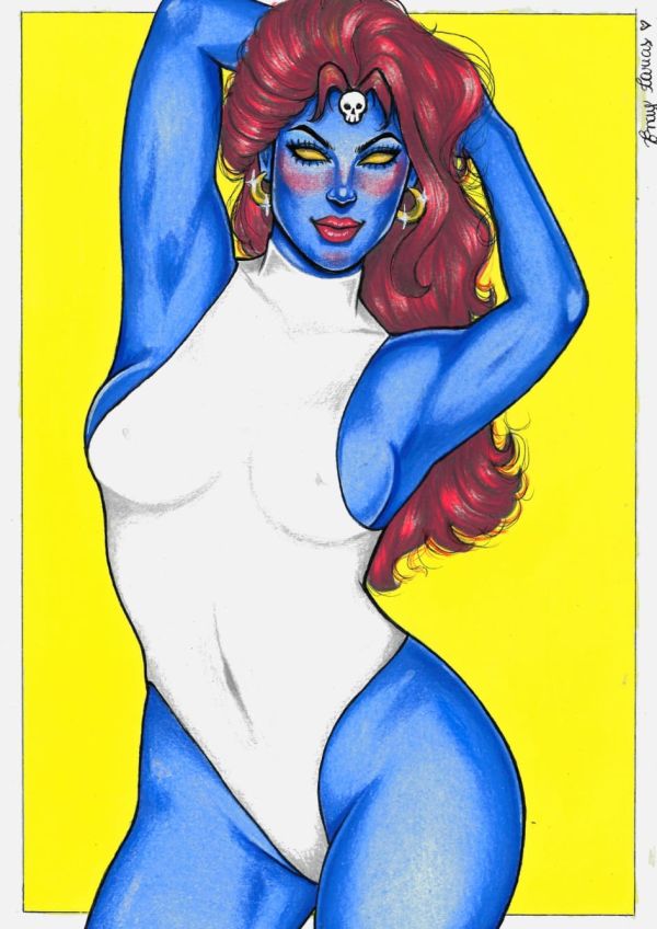 Image for Mystique Pin Up Art
