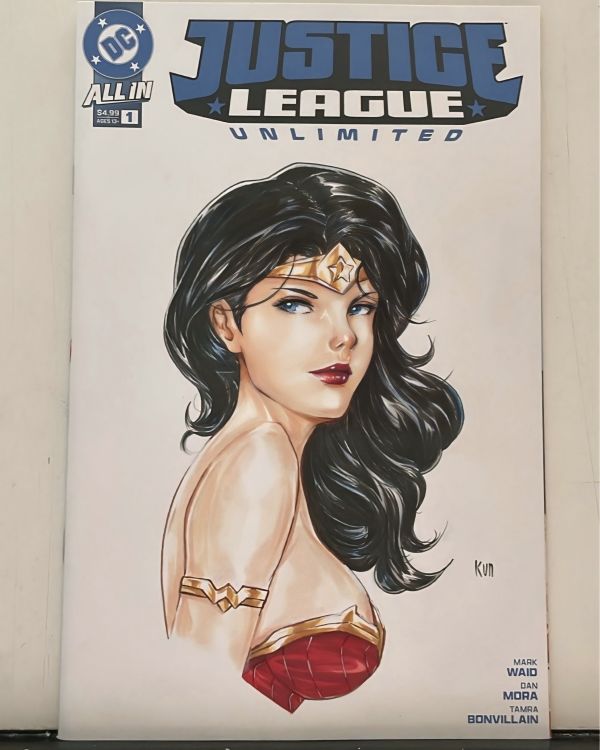 Image for Wonder Woman Blank Cover