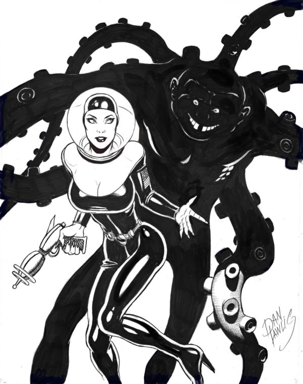 Image for Mad magazine line art by Dan Lawlis