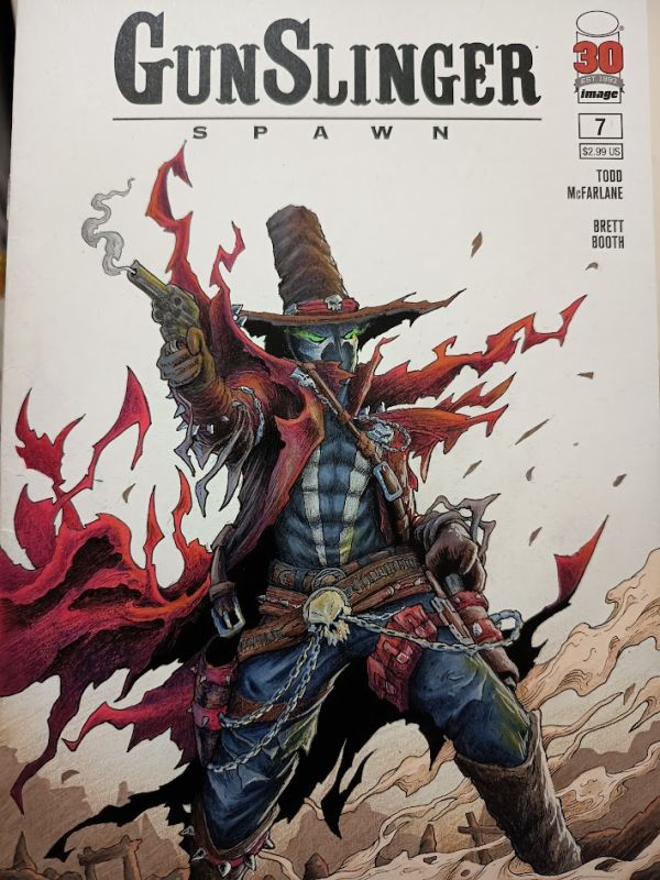 Image for Gunslinger Spawn Sketch Cover by Ady Shutterscream