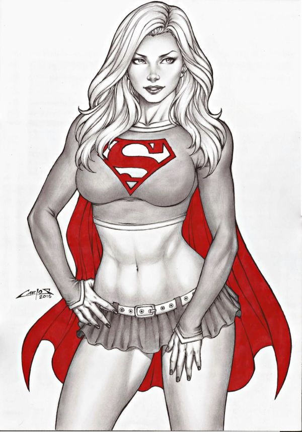 Image for Supergirl Illustration
