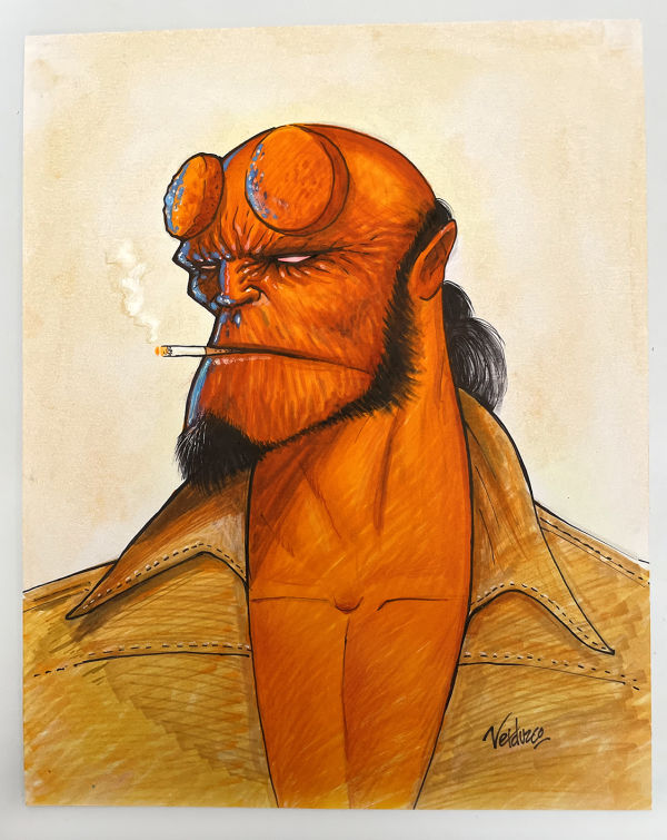 Image for Hellboy Bust by Javier Verduzco