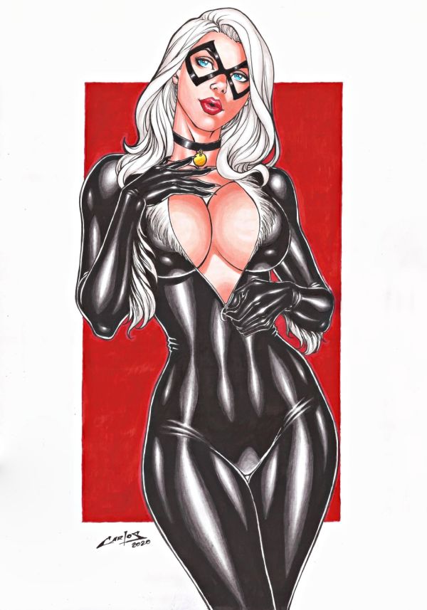 Image for Black Cat Original Art
