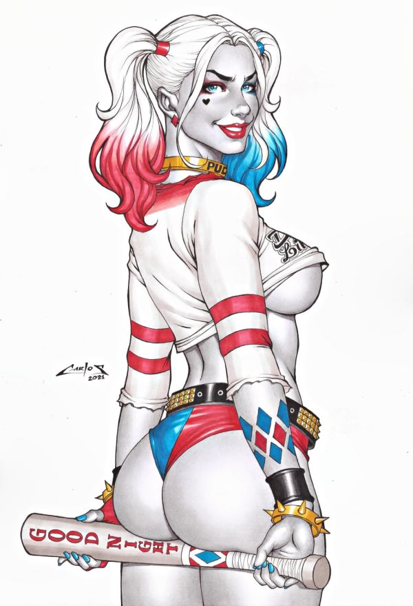 Image for Harley Quinn Pin-Up Art