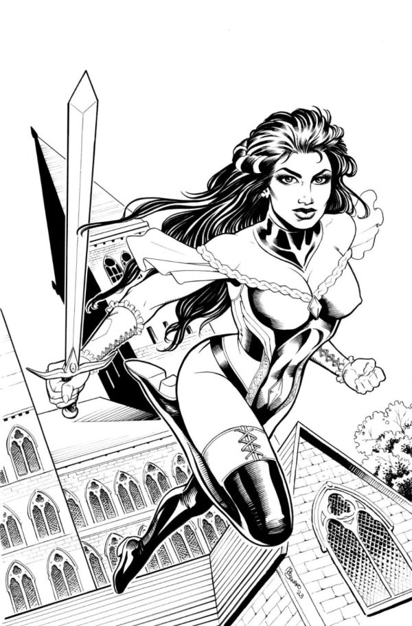 Image for Zenescope Grimm Fairy Tales #76 Original Cover Art
