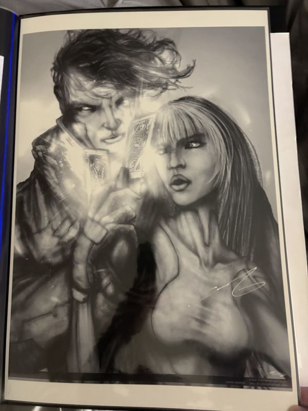 Image for Gambit and Rogue Original Art Print
