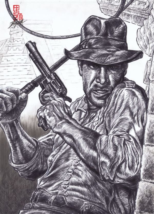 Image for Indiana Jones - THE LAST RELIC / Bazal. 11,7x16,5 in.