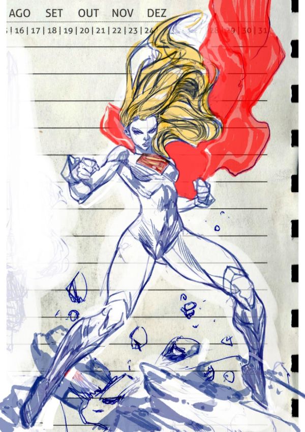Image for Super Girl Saiyajin Layout