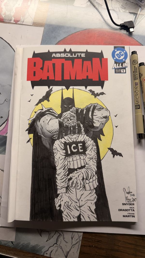 Image for The bat fights back!