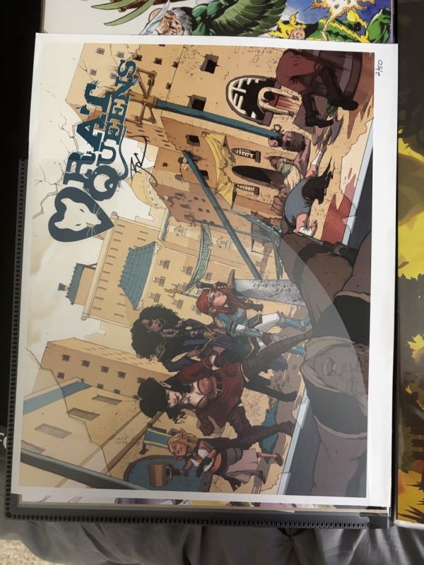 Image for Rat Queens autographed limited Print