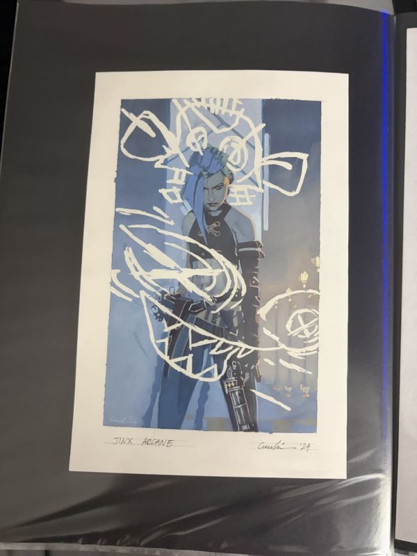 Image for Jinx Arcane original art