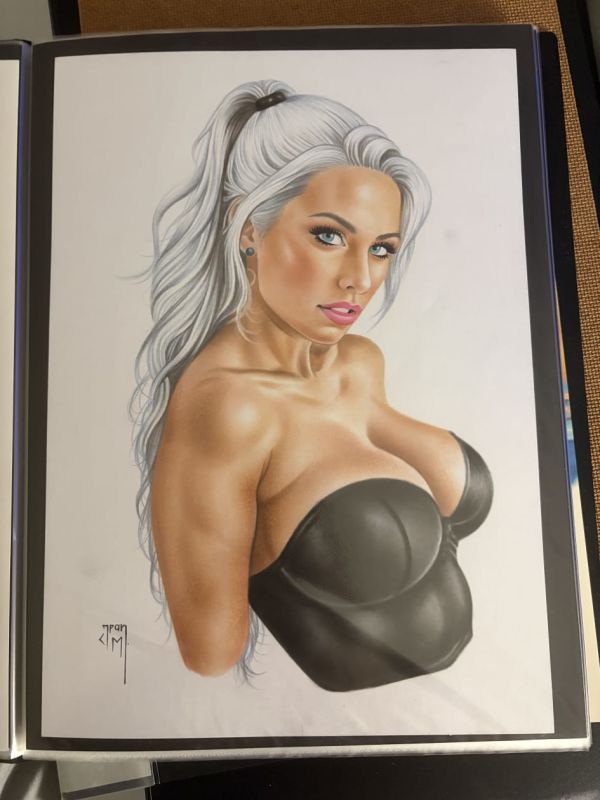 Image for Black Cat  Portrait illustration 