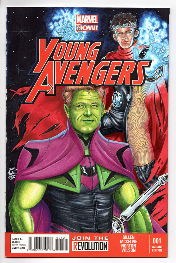 Image for Young Avengers #1 Variant Sketch Cover