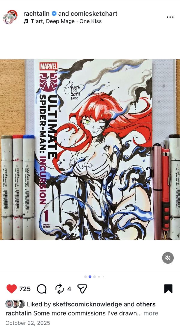 Image for Rachta Lin Venomized Mary Jane Sketch Cover