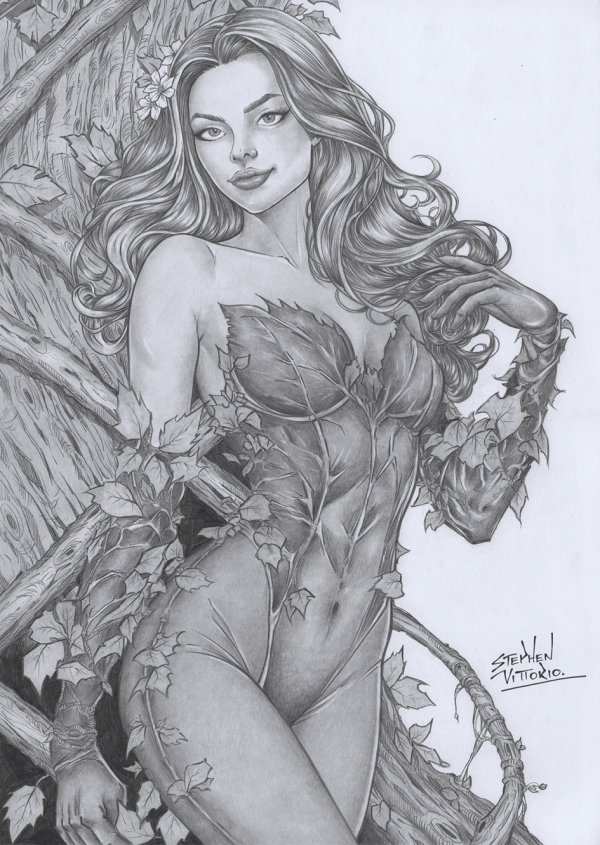 Image for POISON IVY - 11 x 17" - by Stephen Vittorio