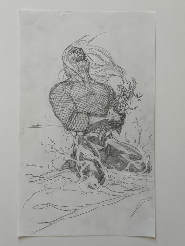 Image for Ryan Sook prelim for cover to DC Heroes in Crisis