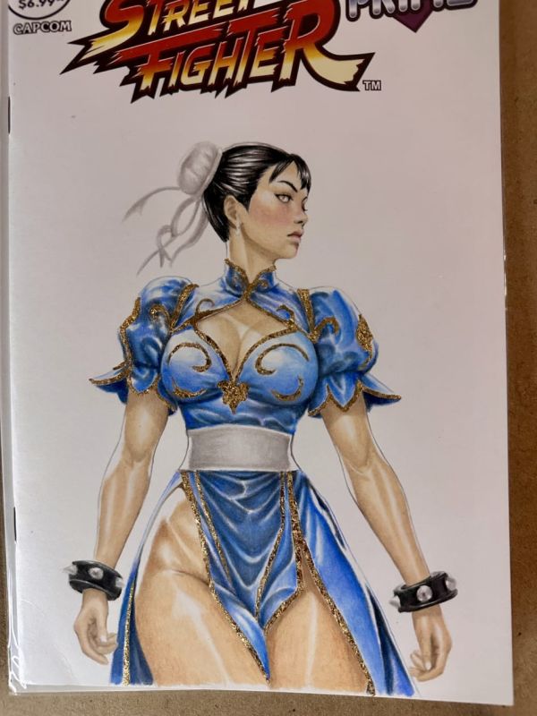 Image for Chun-Li Street Fighter Sketch Cover