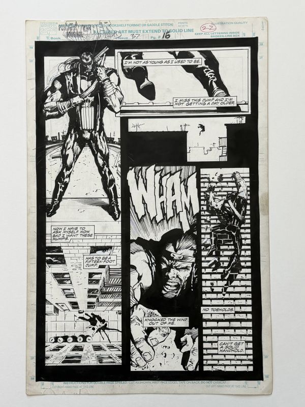 Image for Punisher War Zone #37 Page 16 by Mark Texeira