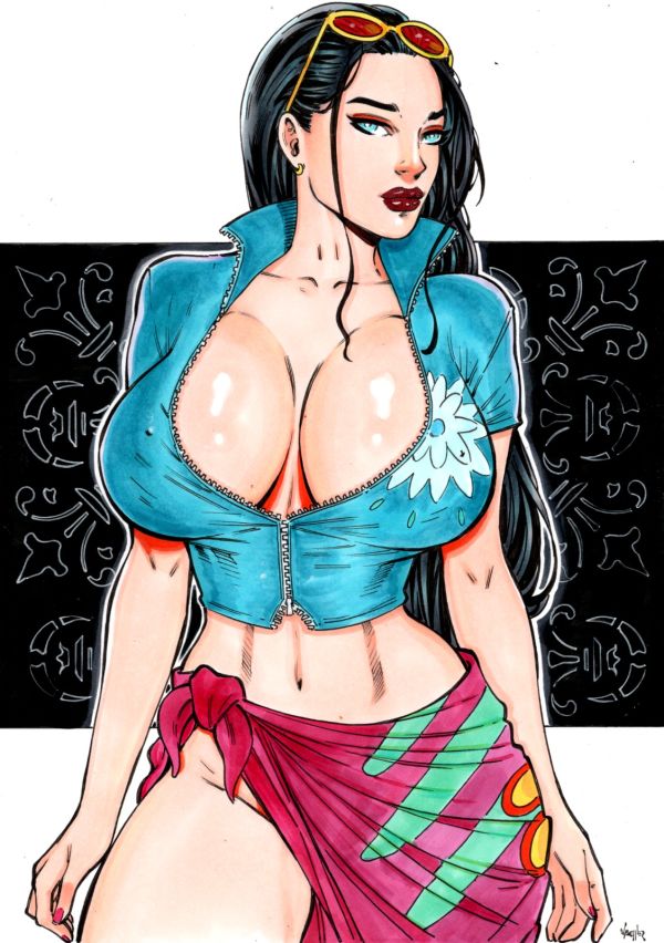 Image for Nico Robin A4 Art by Vagner Fernandes