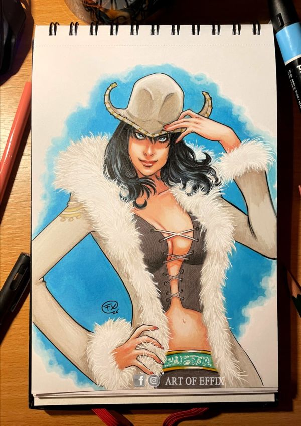 Image for Cowgirl Character Illustration by Art of Effix
