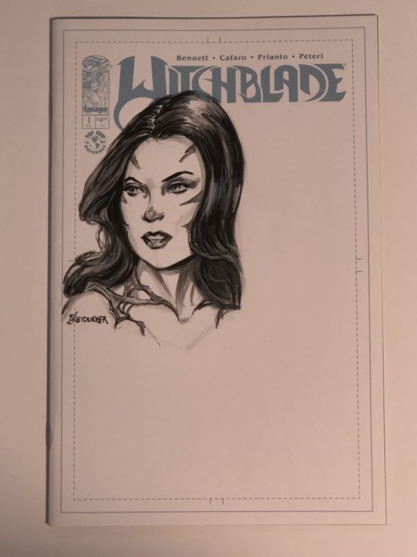 Image for Witchblade Headshot Sketch