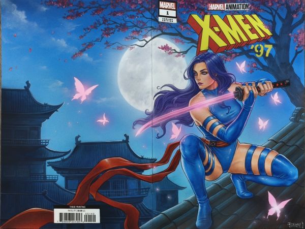 Image for Psylocke X-Men '97 Full Cover Art by  Daiany Lima 