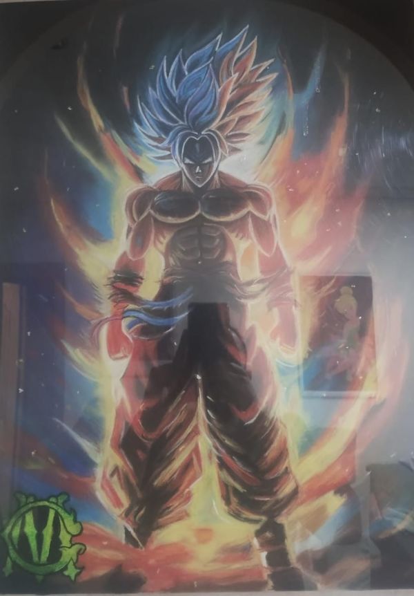 Image for Dragon Ball Super Saiyan God Illustration