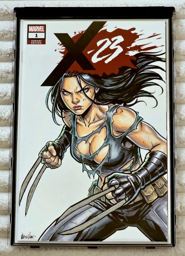 Image for Original Art Sketch Cover - Obsidian X-23