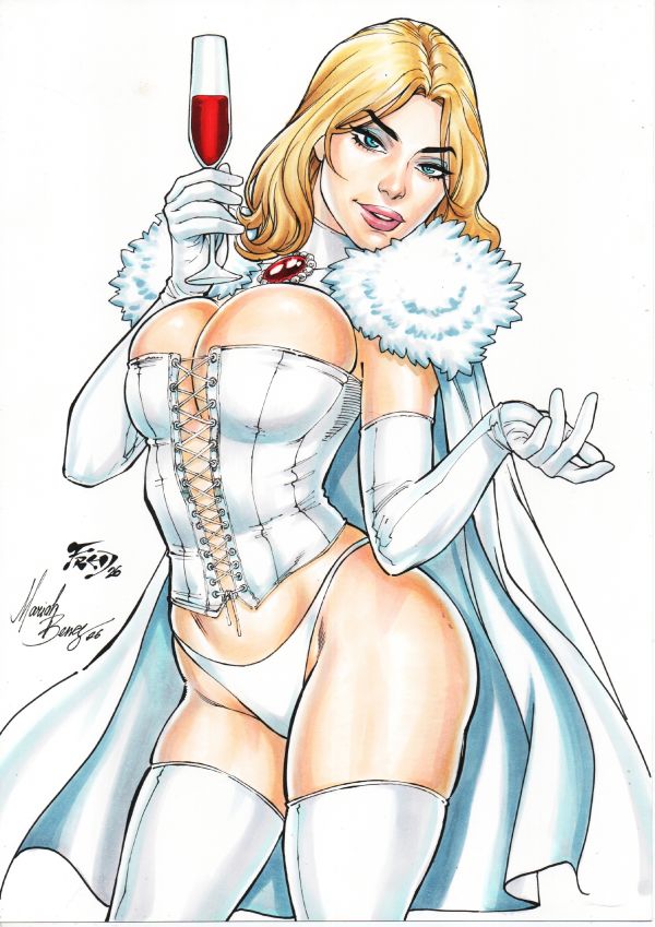 Image for Emma Frost 9x12