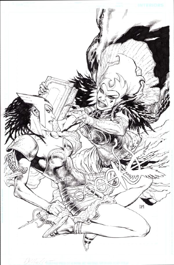 Image for Justice League of America #24 Variant by Doug Mahnke (11x17)