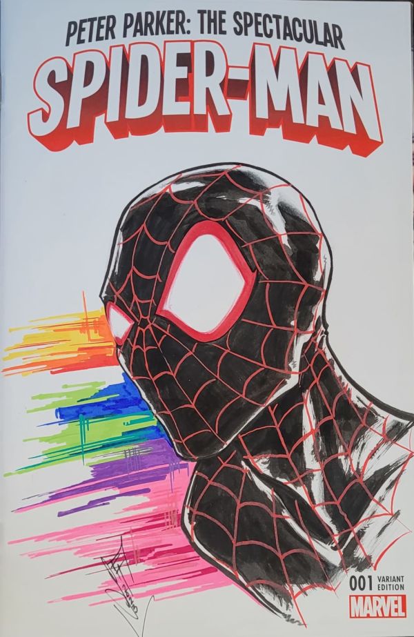 Image for Miles Morales Spider-Man Sketch Cover