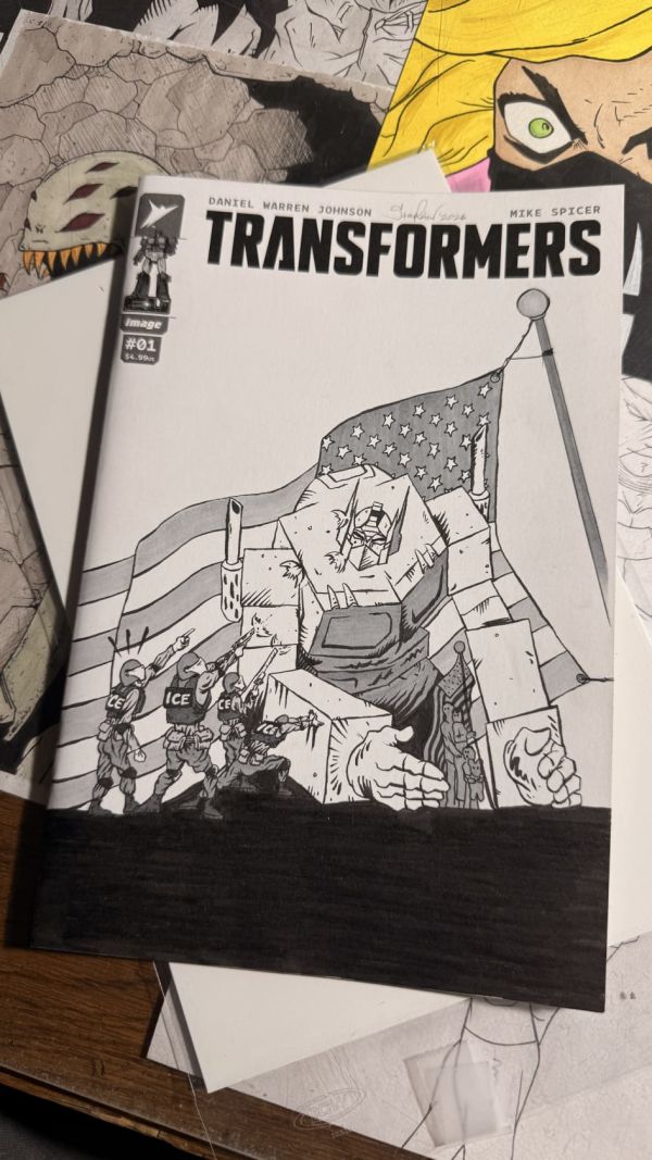 Image for Optimus fights back