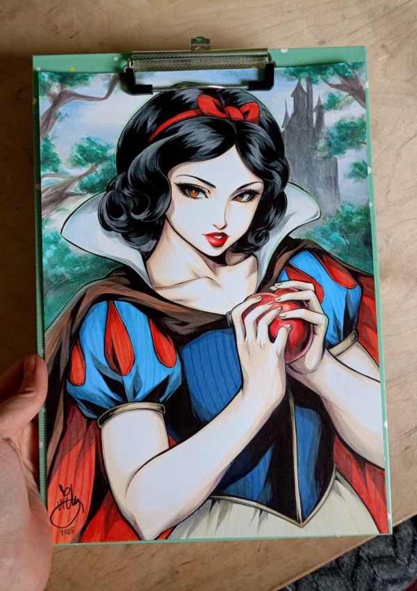 Image for Day 11. Snow White by Lictoria 