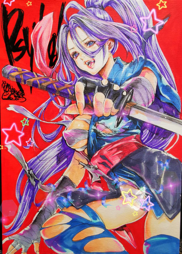 Image for Psylocke by  Maya Miyazaki 宮崎摩耶