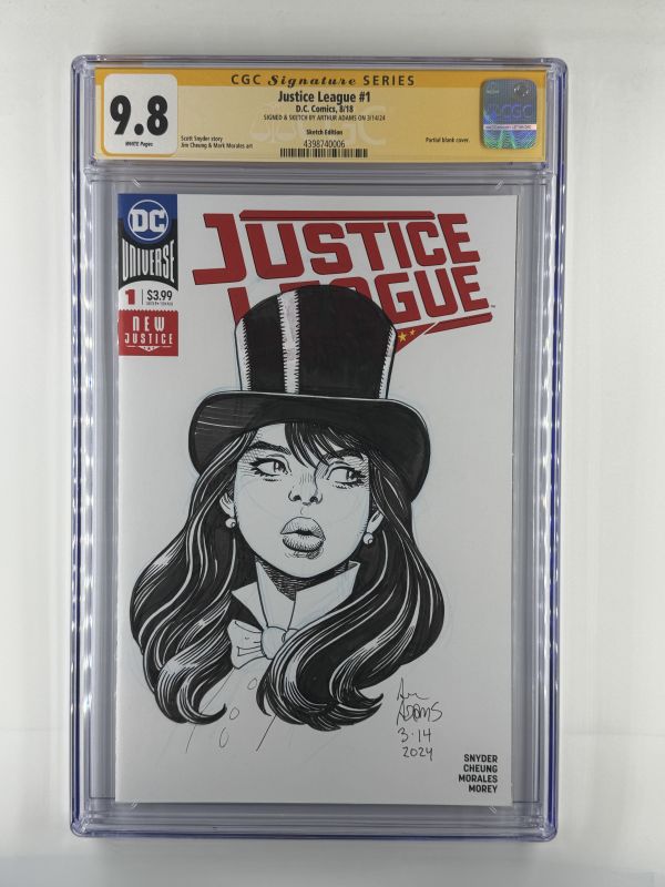 Image for Arthur Adams Zatanna Sketch Cover