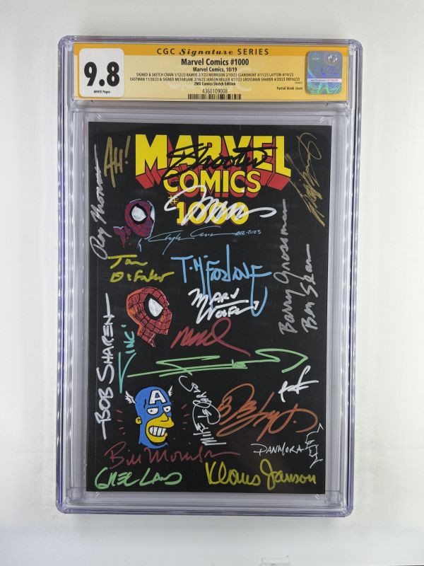 Image for Marvel Comics 1000 CGC Signature Series 9.8
