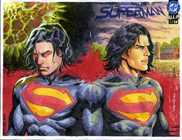 Image for Absolute Superman Double Sketch Cover
