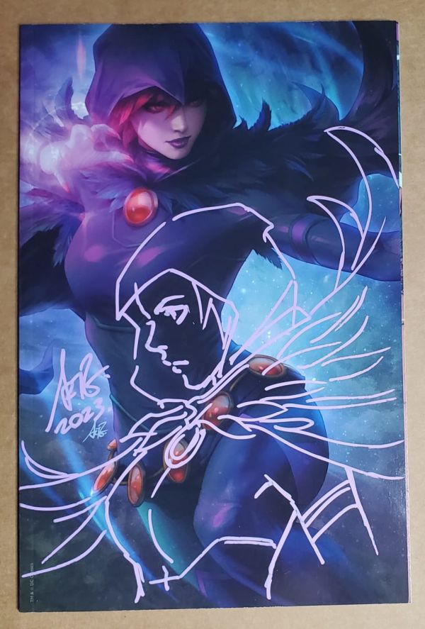 Image for Raven Sketch by Artgerm